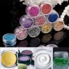 imageAccmor 100 Pieces 3g Empty Sample Containers with Lids Cosmetic Jars with 5 Pieces Mini SpatulasClear