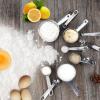 imageAccmor 11 Piece Stainless Steel Measuring Spoons Cups Set Premium Stackable Tablespoons Measuring Set for Gift Dry Liquid Ingredients Cooking Baking