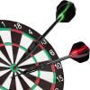 imageAccmor 12 Pack Steel Tip Darts24G Professional Metal Darts Set for DartboardBlackStyle B