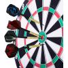 imageAccmor 12 Pcs Darts Plastic Tip Soft Tip Darts Set 14g Plastic Tipped Dart Attach Extra 36 Black 2BA Replacement Tips Soft Tip Darts for ElectronicPlastic DartboardRed  Blue  GreenStripes