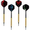 imageAccmor 12 Pcs Darts Plastic Tip Soft Tip Darts Set 14g Plastic Tipped Dart Attach Extra 36 Black 2BA Replacement Tips Soft Tip Darts for ElectronicPlastic DartboardRed  Blue  GreenStripes