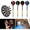 imageAccmor 12 Pcs Darts Plastic Tip Soft Tip Darts Set 14g Plastic Tipped Dart Attach Extra 36 Black 2BA Replacement Tips Soft Tip Darts for ElectronicPlastic DartboardRed  Blue  GreenClassic
