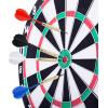 imageAccmor 12 Pcs Soft Tip Darts 18g Plastic Tip Darts Set Attach Extra 100 Black 2BA Replacement Tips Soft Tip Darts for ElectronicPlastic Dartboard
