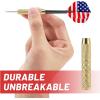 imageAccmor 12pcs Steel Tip Darts Set 18 Grams Professional Metal Darts Metal Tip Darts with 4 Extra Nylon Shafts 4 Extra Flights in Four Different Patterns
