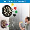 imageAccmor 144pcs Standard Dart Flights Set Dart Flights for Steel Tip DartsSoft Plastic Tip Darts Dart Replacement Flights AccessoriesIntegrated Dart Shaft and Flights18pc
