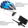 imageAccmor 2 Pack Bike Helmet Mirror 360 Degree Adjustable Lightweight Bicycle Cycling Rear View Helmet Mirror for Cycling Cycling Accessories