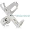 imageAccmor 2 Pack Bike Water Bottle Holders No Screws Universal Bike Cup Holder 360 Degree Rotatable Bike Water Bottle Cage Water Bottle Holders for Kids Bike Adult BikeWhite