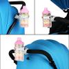 imageAccmor 2 Pack Bike Water Bottle Holders No Screws Universal Bike Cup Holder 360 Degree Rotatable Bike Water Bottle Cage Water Bottle Holders for Kids Bike Adult BikeWhite