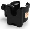 imageAccmor 2in1 Walker Cup Holder with Phone Holder Wheelchair Cup Holder Rollator Cup Holder Cup Phone Holder for Walker Wheelchair Rollator Mobility ScooterBlackBear