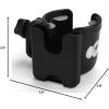 imageAccmor 2in1 Walker Cup Holder with Phone Holder Wheelchair Cup Holder Rollator Cup Holder Cup Phone Holder for Walker Wheelchair Rollator Mobility ScooterBlackKoala