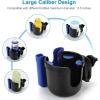 imageAccmor 2in1 Walker Cup Holder with Phone Holder Wheelchair Cup Holder Rollator Cup Holder Cup Phone Holder for Walker Wheelchair Rollator Mobility ScooterMix Blue