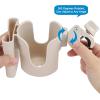 imageAccmor 2in1 Walker Cup Holder with Phone Holder Wheelchair Cup Holder Rollator Cup Holder Cup Phone Holder for Walker Wheelchair Rollator Mobility ScooterStyle BWhite