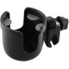 imageAccmor 2in1 Walker Cup Holder with Phone Holder Wheelchair Cup Holder Rollator Cup Holder Cup Phone Holder for Walker Wheelchair Rollator Mobility ScooterBlackHook Set