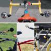 imageAccmor 2pcs Bike Mirror Bar End Bicycle Riding Rearview Mirrors for Handlebars Adjustable 360 Degree Rotatable Convex Mirror for Mountain Road Bikes