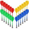 imageAccmor 36pcs Magnetic Darts Magnetic Darts Replacement for Magnetic Dartboard Plastic Darts Safety Magnetic Darts Target GameRed  Blue Yellow  Green