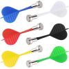 imageAccmor 36pcs Magnetic Darts Magnetic Darts Replacement for Magnetic Dartboard Plastic Darts Safety Magnetic Darts Target GameRed  White  Black  Blue  Yellow  Green