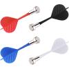 imageAccmor 36pcs Magnetic Darts Magnetic Darts Replacement for Magnetic Dartboard Plastic Darts Safety Magnetic Darts Target GameRed  White  Black  Blue