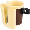 imageAccmor 3in1 Bike Cup Holder with Cell Phone Keys Holder Bike Water Bottle Holders Universal Bar Drink Cup Can Holder for Bicycles Motorcycles Scooters Black GreyGream Yellow Brown