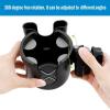 imageAccmor 3in1 Bike Cup Holder with Cell Phone Keys Holder Bike Water Bottle Holders Universal Bar Drink Cup Can Holder for Bicycles Motorcycles Scooters Black GreyBlackwith clip