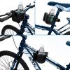 imageAccmor 3in1 Bike Cup Holder with Cell Phone Keys Holder Bike Water Bottle Holders Universal Bar Drink Cup Can Holder for Bicycles Motorcycles Scooters Black GreyBlackwith clip