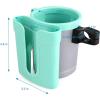 imageAccmor 3in1 Bike Cup Holder with Cell Phone Keys Holder Bike Water Bottle Holders Universal Bar Drink Cup Can Holder for Bicycles Motorcycles Scooters Black GreyGrey Green