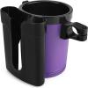 imageAccmor 3in1 Bike Cup Holder with Cell Phone Keys Holder Bike Water Bottle Holders Universal Bar Drink Cup Can Holder for Bicycles Motorcycles Scooters Black GreyBlack Purple