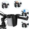 imageAccmor 3in1 Bike Cup Holder with Cell Phone Keys Holder Bike Water Bottle Holders Universal Bar Drink Cup Can Holder for Bicycles Motorcycles Scooters Black GreyBlack Grey