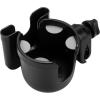 imageAccmor 3in1 Bike Cup Holder with Cell Phone Keys Holder Bike Water Bottle Holders Universal Bar Drink Cup Can Holder for Bicycles Motorcycles Scooters Black GreyBlackwith clip