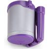 imageAccmor 3in1 Bike Cup Holder with Cell Phone Keys Holder Bike Water Bottle Holders Universal Bar Drink Cup Can Holder for Bicycles Motorcycles Scooters Black GreyGrey Purple