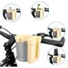 imageAccmor 3in1 Bike Cup Holder with Cell Phone Keys Holder Bike Water Bottle Holders Universal Bar Drink Cup Can Holder for Bicycles Motorcycles Scooters Black GreyGream Yellow Grey