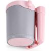 imageAccmor 3in1 Bike Cup Holder with Cell Phone Keys Holder Bike Water Bottle Holders Universal Bar Drink Cup Can Holder for Bicycles Motorcycles Scooters Black GreyGrey Pink