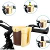 imageAccmor 3in1 Bike Cup Holder with Cell Phone Keys Holder Bike Water Bottle Holders Universal Bar Drink Cup Can Holder for Bicycles Motorcycles Scooters Black GreyGream Yellow Brown