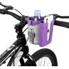 imageAccmor 3in1 Bike Cup Holder with Cell Phone Keys Holder Bike Water Bottle Holders Universal Bar Drink Cup Can Holder for Bicycles Motorcycles Scooters Black GreyGrey Purple