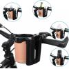 imageAccmor 3in1 Bike Cup Holder with Cell Phone Keys Holder Bike Water Bottle Holders Universal Bar Drink Cup Can Holder for Bicycles Motorcycles Scooters Black GreyBlack Beige