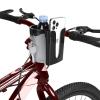 imageAccmor 3in1 Bike Cup Holder with Cell Phone Keys Holder Bike Water Bottle Holders Universal Bar Drink Cup Can Holder for Bicycles Motorcycles Scooters Black GreyBlack Grey
