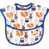 imageAccmor 4 Pack Baby Bibs Waterproof Sleeved Bibs for Eating Feeding Toddler Baby Girls Boys Smock BibsDinosaurOwlLionFeather