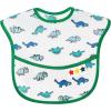 imageAccmor 4 Pack Baby Bibs Waterproof Sleeved Bibs for Eating Feeding Toddler Baby Girls Boys Smock BibsDinosaurOwlLionFeather