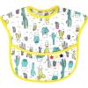 imageAccmor 4 Pack Baby Bibs Waterproof Sleeved Bibs for Eating Feeding Toddler Baby Girls Boys Smock BibsUnicornDotsCactus Leaves