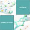 imageAccmor 4 Pack Long Sleeve Bibs Baby Smock Waterproof Sleeved Bib Smock for Baby Toddler 636 MonthsBlue DinosaurConstructionYellow AnimalGreen Owl