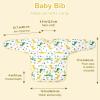 imageAccmor 4 Pack Long Sleeve Bibs Baby Smock Waterproof Sleeved Bib Smock for Baby Toddler 636 MonthsGiraffesBlue PenguinsGreen BearsDinosaurs