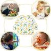 imageAccmor 4 Pack Long Sleeve Bibs Baby Smock Waterproof Sleeved Bib Smock for Baby Toddler 636 MonthsGiraffesGreen BearsWhite Polar BearDinosaurs