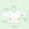 imageAccmor 4 Pack Long Sleeve Bibs Baby Smock Waterproof Sleeved Bib Smock for Baby Toddler 636 MonthsPolar BearMushroomSquirrelBear