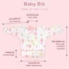 imageAccmor 4 Pack Long Sleeve Bibs Baby Smock Waterproof Sleeved Bib Smock for Baby Toddler 636 Monthspink RabbitWhite GiftGreen BearWhite Polar Bear