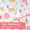 imageAccmor 4 Pack Long Sleeve Bibs Baby Smock Waterproof Sleeved Bib Smock for Baby Toddler 636 Monthspink RabbitWhite GiftGreen BearWhite Polar Bear