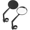 imageAccmor 4pcs Bike Rearview Mirrors Adjustable Rotatable Handlebars Glass Bicycle Mirrors360 Rotation Rearview Bike Mirror for Bicycle with The Handlebar 18 cm  2 cm 071 in  079 in