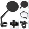imageAccmor 4pcs Bike Rearview Mirrors Adjustable Rotatable Handlebars Glass Bicycle Mirrors360 Rotation Rearview Bike Mirror for Bicycle with The Handlebar 18 cm  2 cm 071 in  079 in