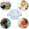 imageAccmor 5 Pack Long Sleeve Bibs Baby Smock Waterproof Sleeved Bib Smock for Baby Toddler 636 MonthsCactus FlamingoDinosaurPigElk