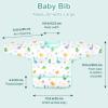 imageAccmor 5 Pack Long Sleeve Bibs Baby Smock Waterproof Sleeved Bib Smock for Baby Toddler 636 MonthsDinosaursConstructionForestOwlOcean