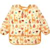 imageAccmor 5 Pack Long Sleeve Bibs Baby Smock Waterproof Sleeved Bib Smock for Baby Toddler 636 MonthsPenguinsDinosaursGiraffeBearsCactus