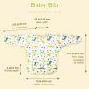 imageAccmor 5 Pack Long Sleeve Bibs Baby Smock Waterproof Sleeved Bib Smock for Baby Toddler 636 MonthsPenguinsPolar BearDinosaursBearsGiraffe